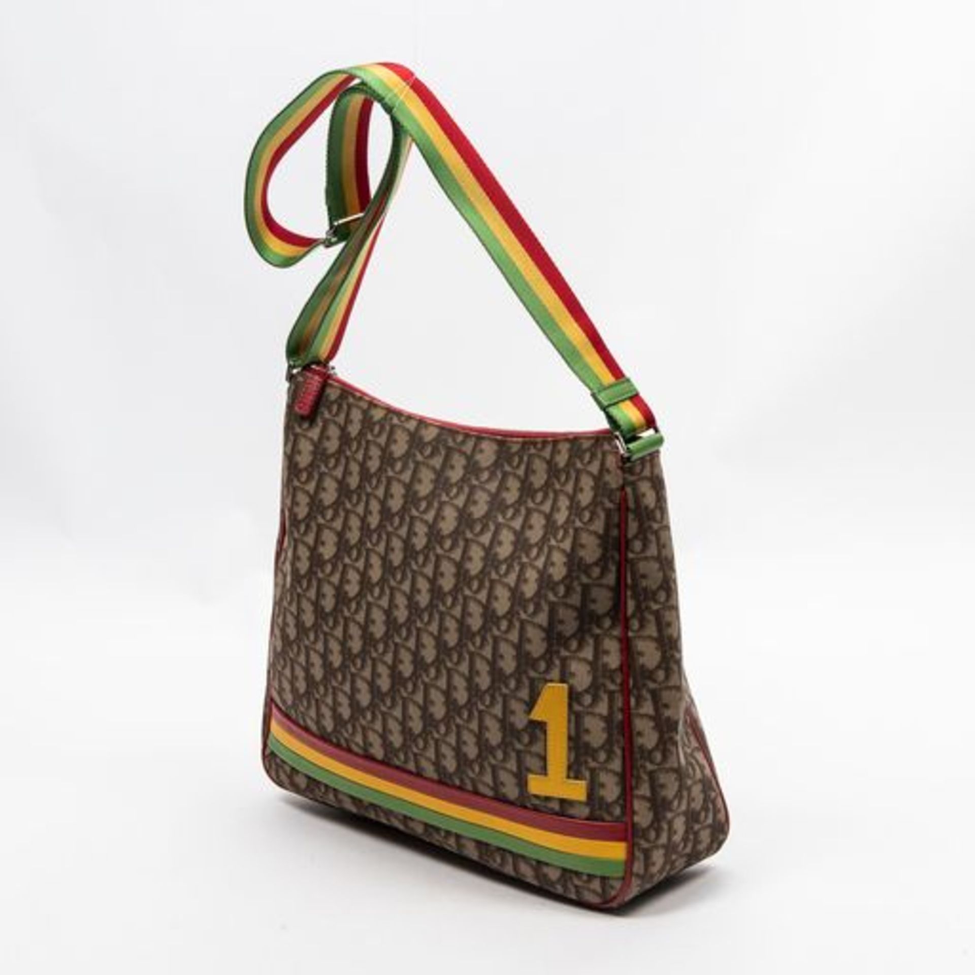 RRP £1050 Dior Rasta Messenger Shoulder Bag Brown/Red/Yellow/Green - AAS3205 - Grade A - (Bags Are - Image 2 of 7