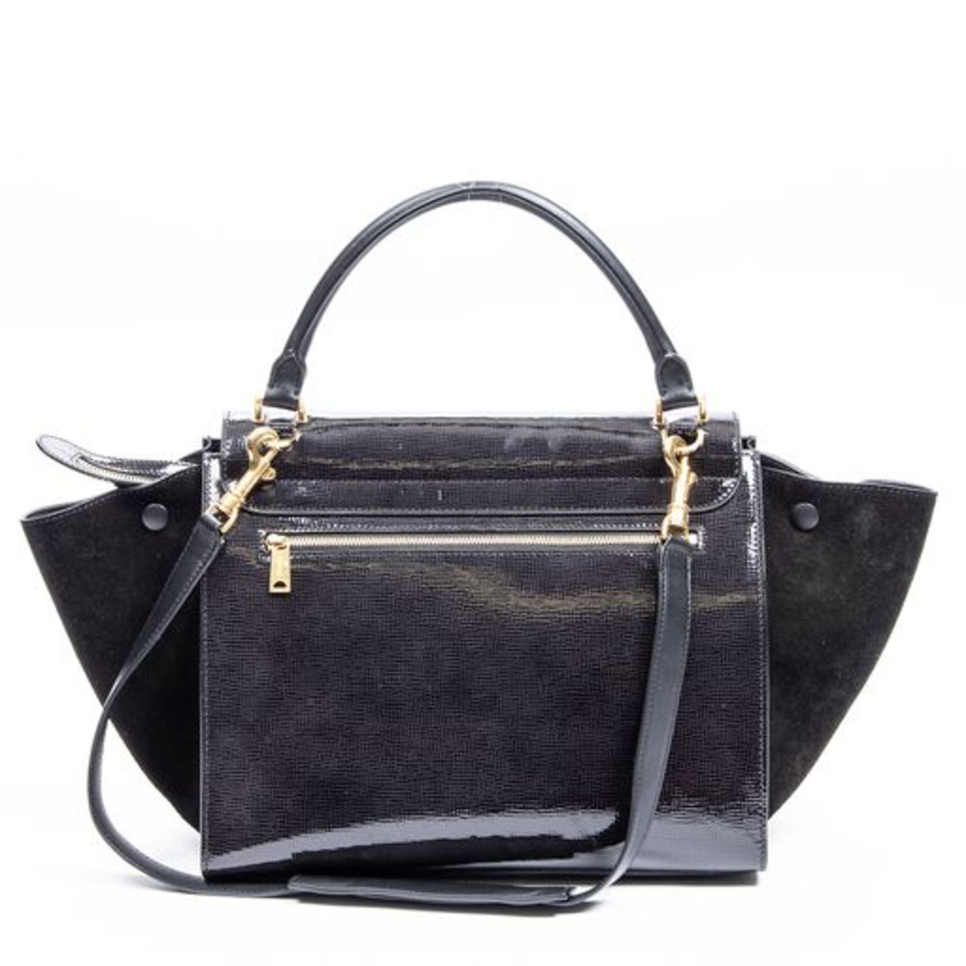 RRP £1250 Celine Trapeze Shoulder Bag Black - AAS5667 - Grade A - (Bags Are Not On Site, Please - Image 2 of 4