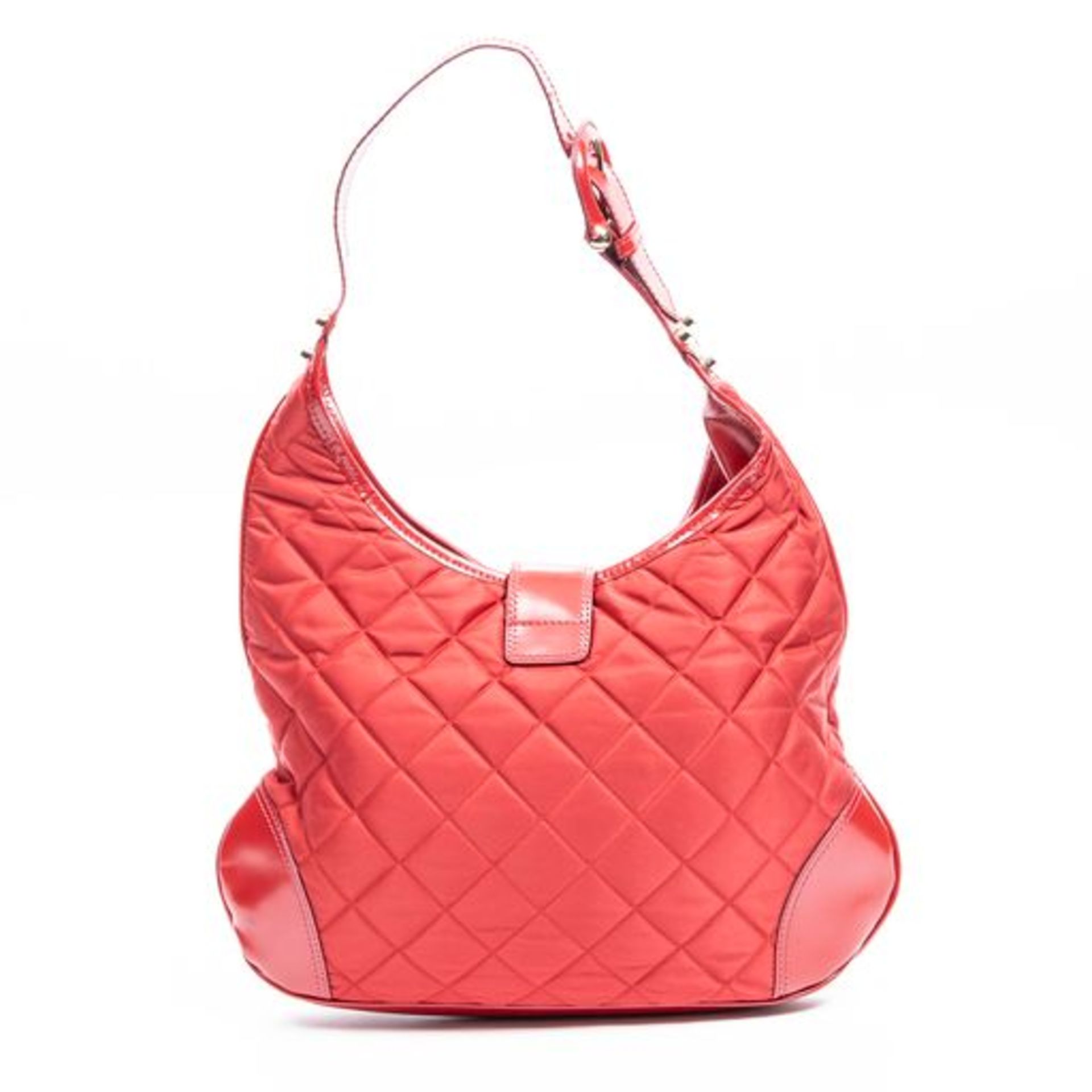 RRP £975 Burberry Hobo Shoulder Bag Red - AAS5662 - Grade A - (Bags Are Not On Site, Please Email - Image 2 of 3