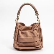 RRP £950 Dior Pleated Hobo Shoulder Bag Beige - AAQ9527 - Grade A - (Bags Are Not On Site, Please
