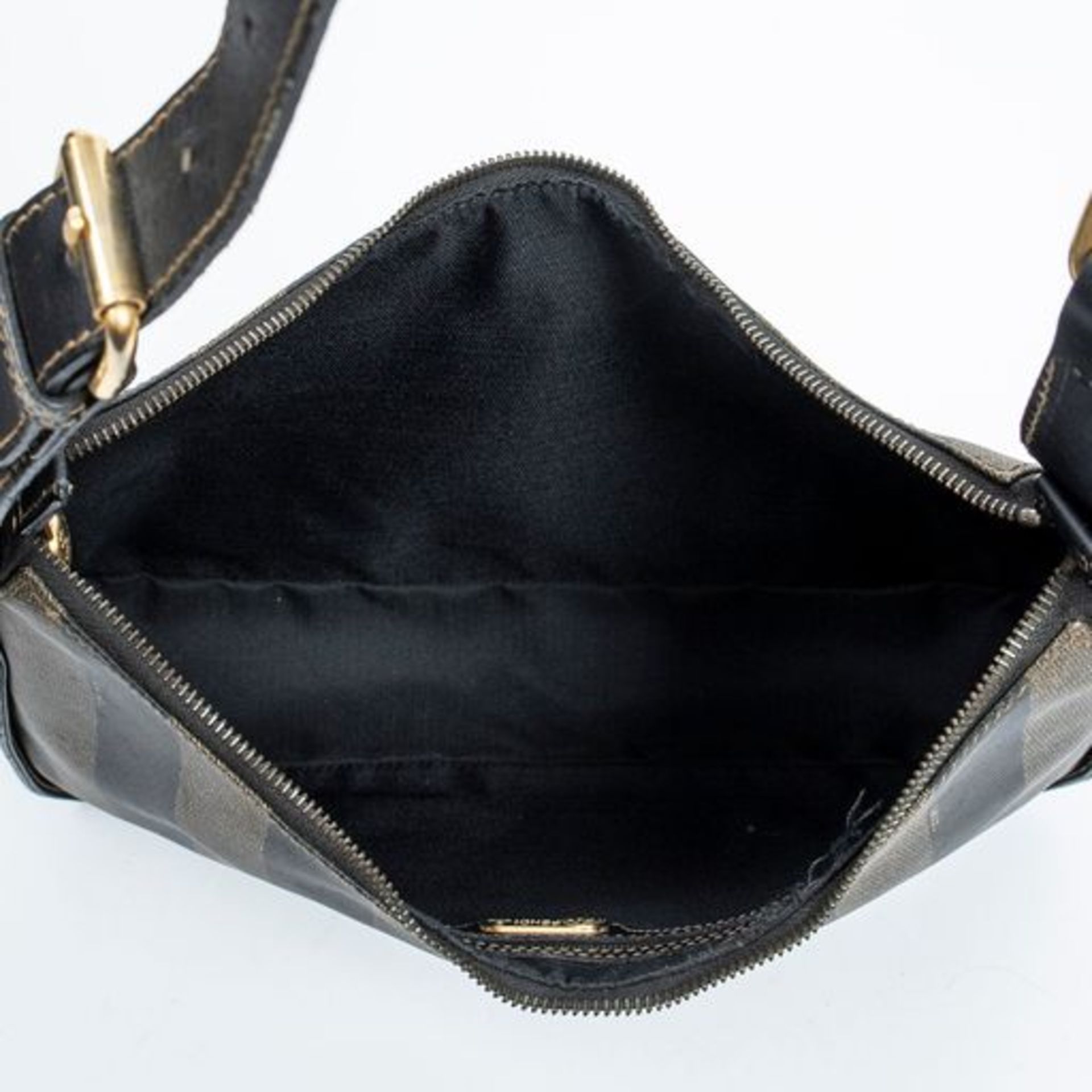 RRP £845 Fendi Vintage Hobo Shoulder Bag Khaki/Black - AAQ9876 - Grade AB - (Bags Are Not On Site, - Image 7 of 7