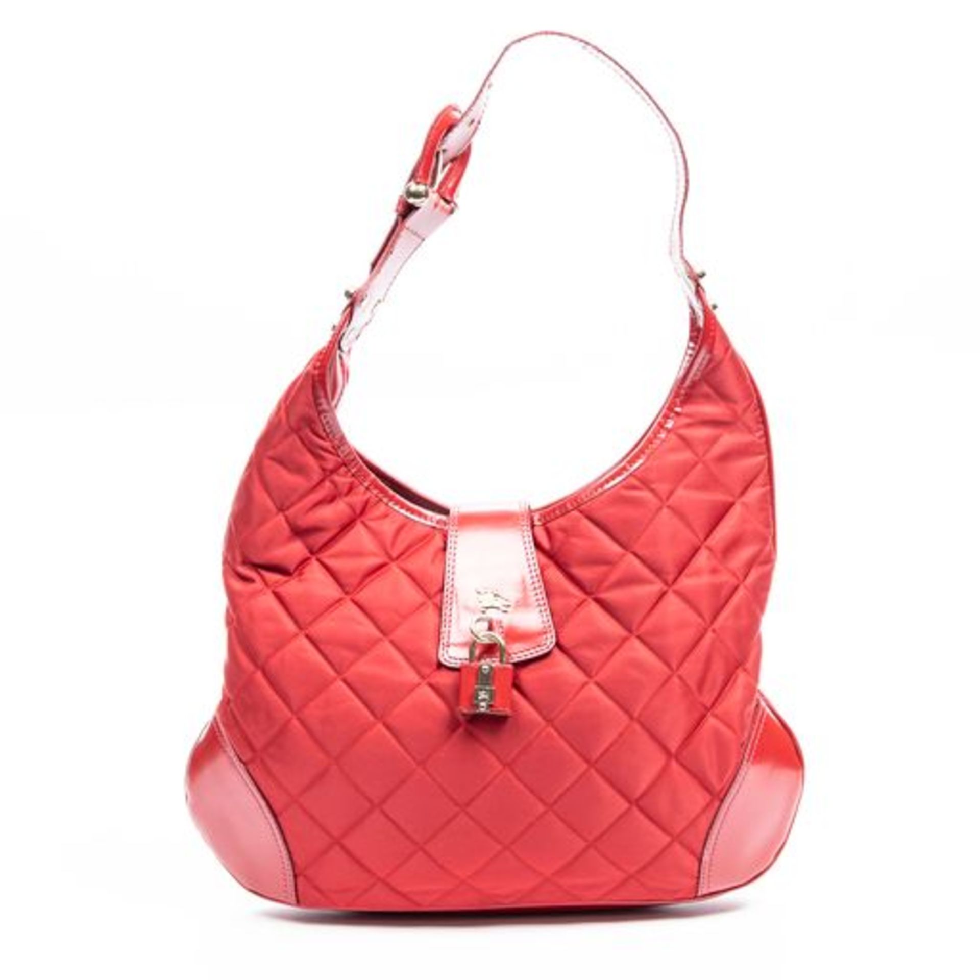 RRP £975 Burberry Hobo Shoulder Bag Red - AAS5662 - Grade A - (Bags Are Not On Site, Please Email