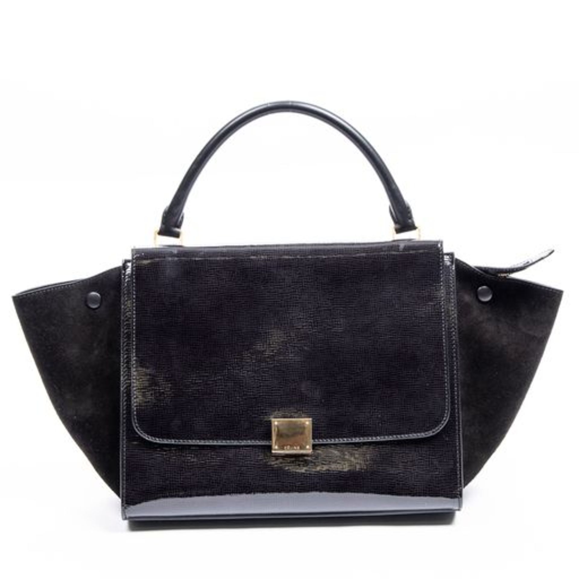 RRP £1250 Celine Trapeze Shoulder Bag Black - AAS5667 - Grade A - (Bags Are Not On Site, Please