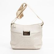RRP £820 Dior Logo Zip Crossbody Shoulder Bag Ivory - AAR1222 - Grade A - (Bags Are Not On Site,