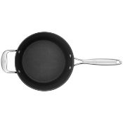 RRP £139 Boxed Zwilling Forte Saucepan Casserole Dish In Black (Jg)