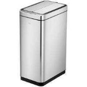 (Jb) RRP £120 Lot To Contain 1 Boxed Eko Sensible Eco Living 45L Horizon Sensor Bin In Brushed Stain