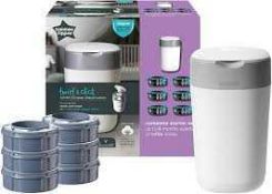 (Jb) RRP £80 Lot To Contain 1 Boxed Tommee Tippee Twist And Click Advanced Nappy Disposal System Com