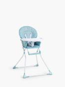 RRP RRP £80 Boxed John Lewis Geo High Chair (Jg)