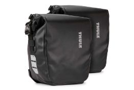 RRP £105 1 Boxed John Lewis And Partners Thule Shield Pair Of 13L Panniers, Black