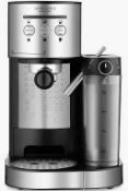 (Jb) RRP £100 Lot To Contain 1 Boxed John Lewis And Partners Pump Espresso Coffee Machine With Integ