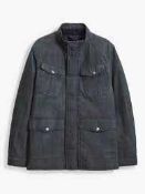 (Jb) RRP £150 Lot To Contain 1 Bagged John Lewis And Partners Oakland Wax 4 Pocket Jacket (Size M)(4