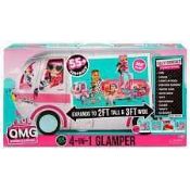 (Jb) RRP £105 Lot To Contain 1 Boxed Lol Surprise Omg 4 In 1 Glamper Children'S Play Set (No Tag)