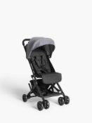 RRP £110 Boxed John Lewis Compact Stroller In Black (Jg)