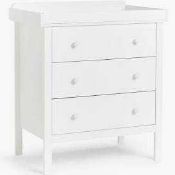 (Jb) RRP £300 Lot To Contain 1 Boxed John Lewis And Partners Wilton 4+2 Drawer Chest (No Tag)