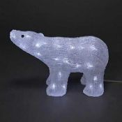 (Jb) RRP £85 Lot To Contain 1 Boxed John Lewis And Partners Indoor And Outdoor 50Cm Polar Bear Led F