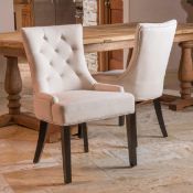 (Jb) RRP £225 Lot To Contain 1 Boxed Wayfair Albertina Tufted Side Chair