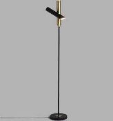 (Jb) RRP £150 Lot To Contain 1 Unpackaged John Lewis And Partners Swivel Led Uplighter Floor Lamp In
