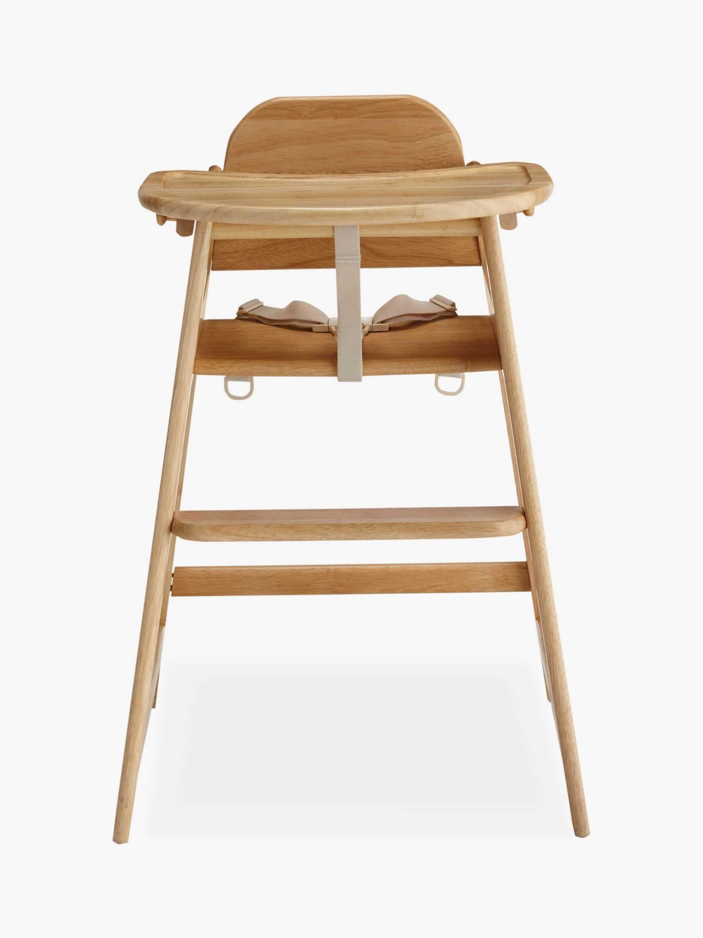 (Jb) RRP £85 Lot To Contain 1 Boxed John Lewis And Partners Leckford High Chair (No Tag)