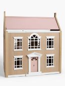 RRP £100 John Lewis Boxed Leckford Dolls House ,(Jg)