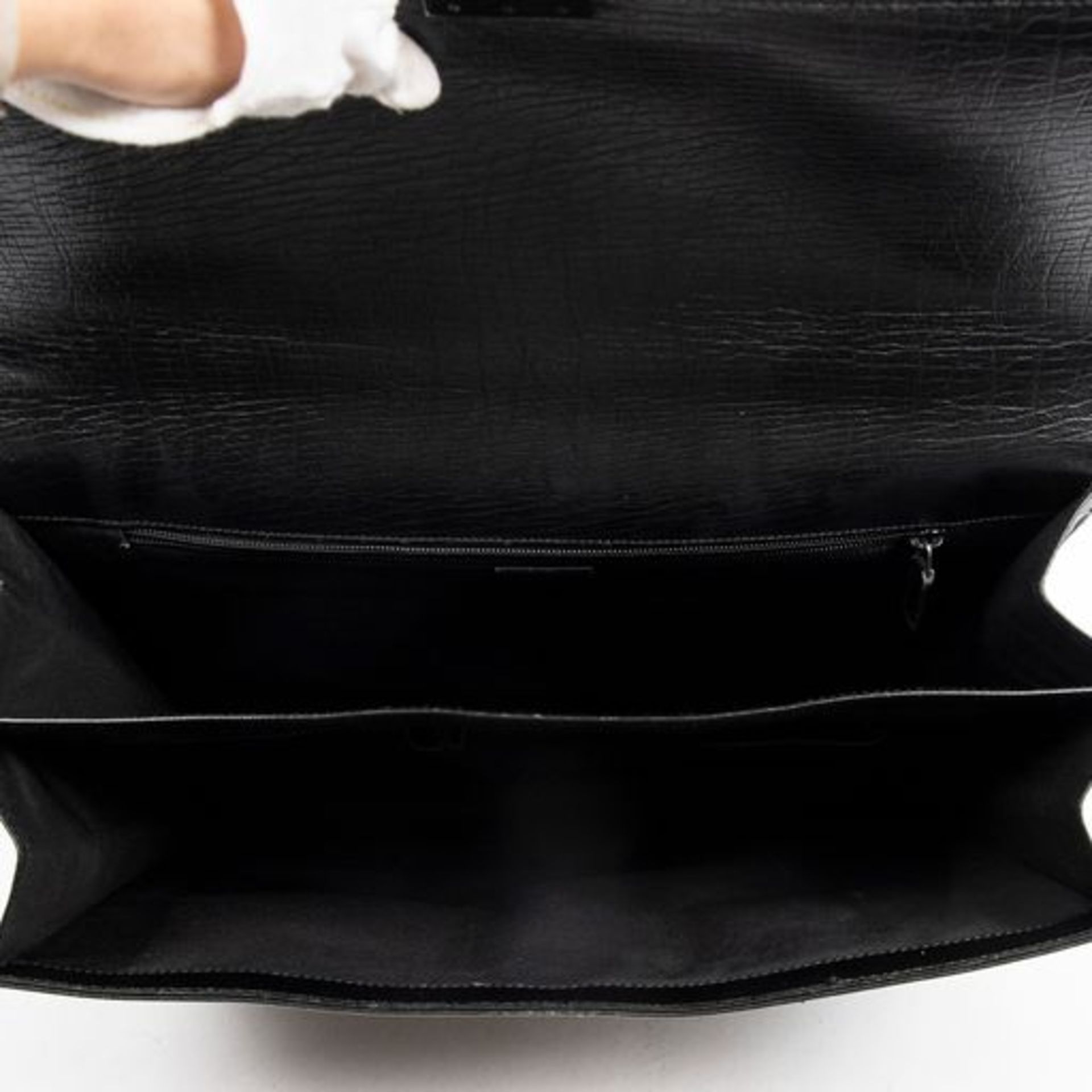 RRP £1070 Gucci Vintage Briefcase Shoulder Bag Black - AAR1391 - Grade A - (Bags Are Not On Site, - Image 2 of 4