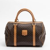 RRP £675 Celine Vintage Boston Handbag Brown - AAR4194 - Grade AB - (Bags Are Not On Site, Please