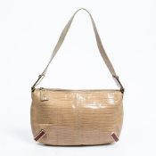 RRP £845 Fendi Vintage Zip Shoulder Bag Beige - AAQ9877 - Grade AB - (Bags Are Not On Site, Please