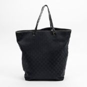 RRP £880 Gucci Large Shopping Tote Shoulder Bag Black - AAR1312 - Grad AB - (Bags Are Not On Site,