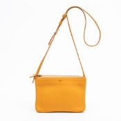 RRP £975 Celine Small Trio Shoulder Bag Yellow - AAS1488 - Grade A - (Bags Are Not On Site, Please