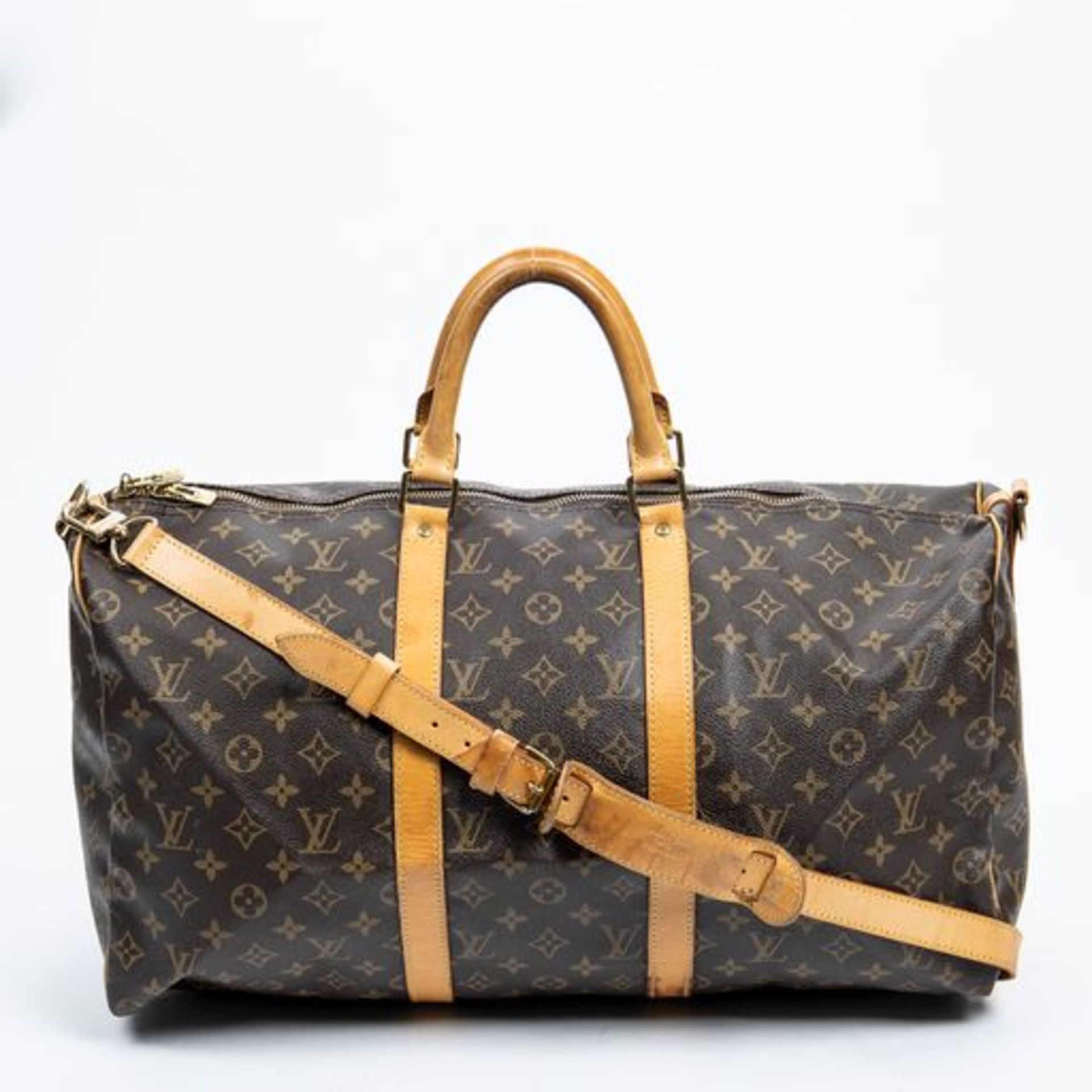 RRP £1340 Louis Vuitton Keepall Keepall Bandouliere Travel Bag Brown - AAS6233 - Grade AB - (Bags