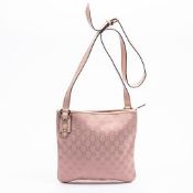 RRP £1030 Gucci Medium Flat Messenger Shoulder Bag Pink/Light Pink - AAS0451 - Grade A - (Bags Are