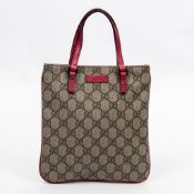 RRP £1025 Gucci Mini Vertical Tote Handbag Beige/Magenta - AAS5400 - Grade A - (Bags Are Not On