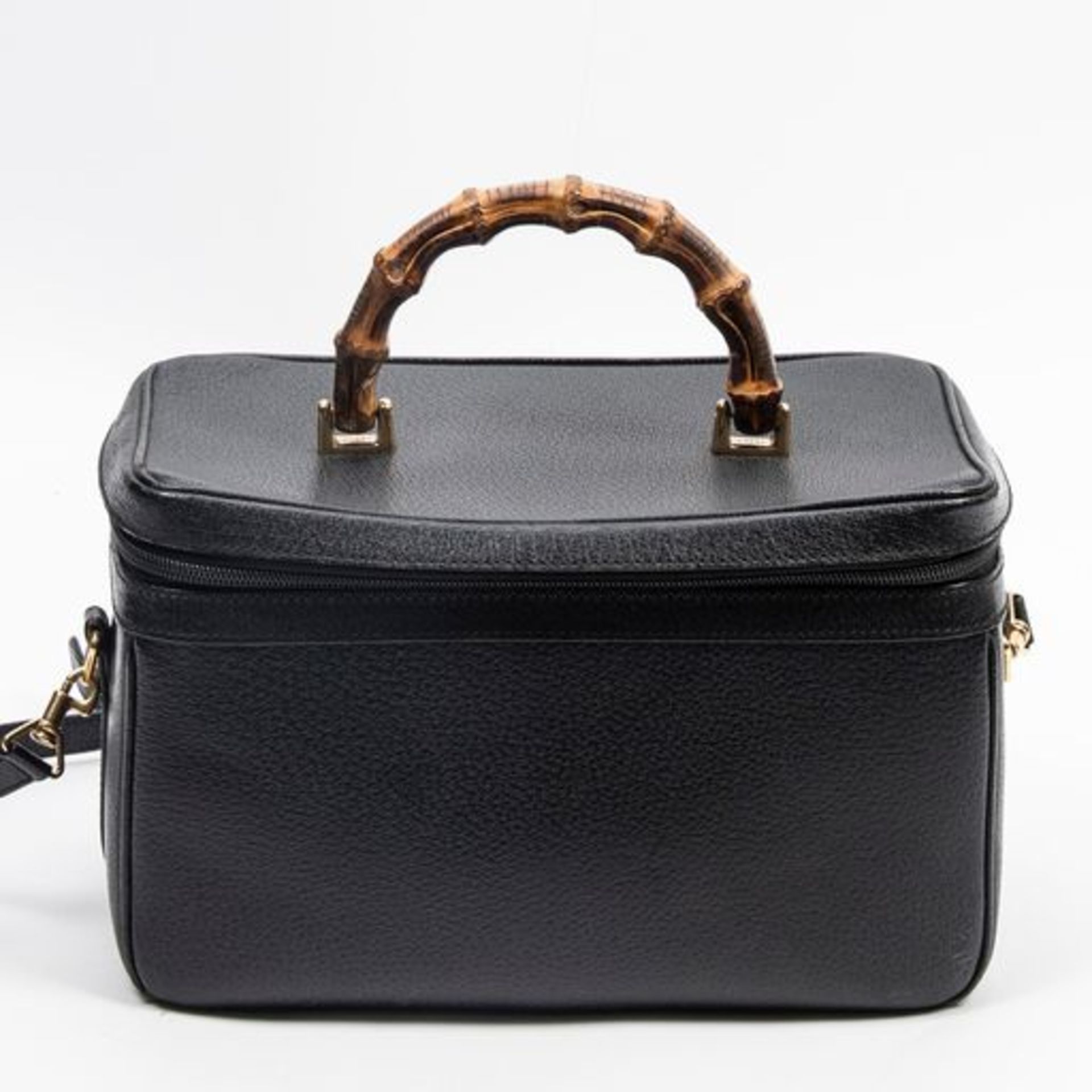 RRP £1125 Gucci Bamboo Vanity Shoulder Bag Black - AAR9977 - Grade A - (Bags Are Not On Site, Please