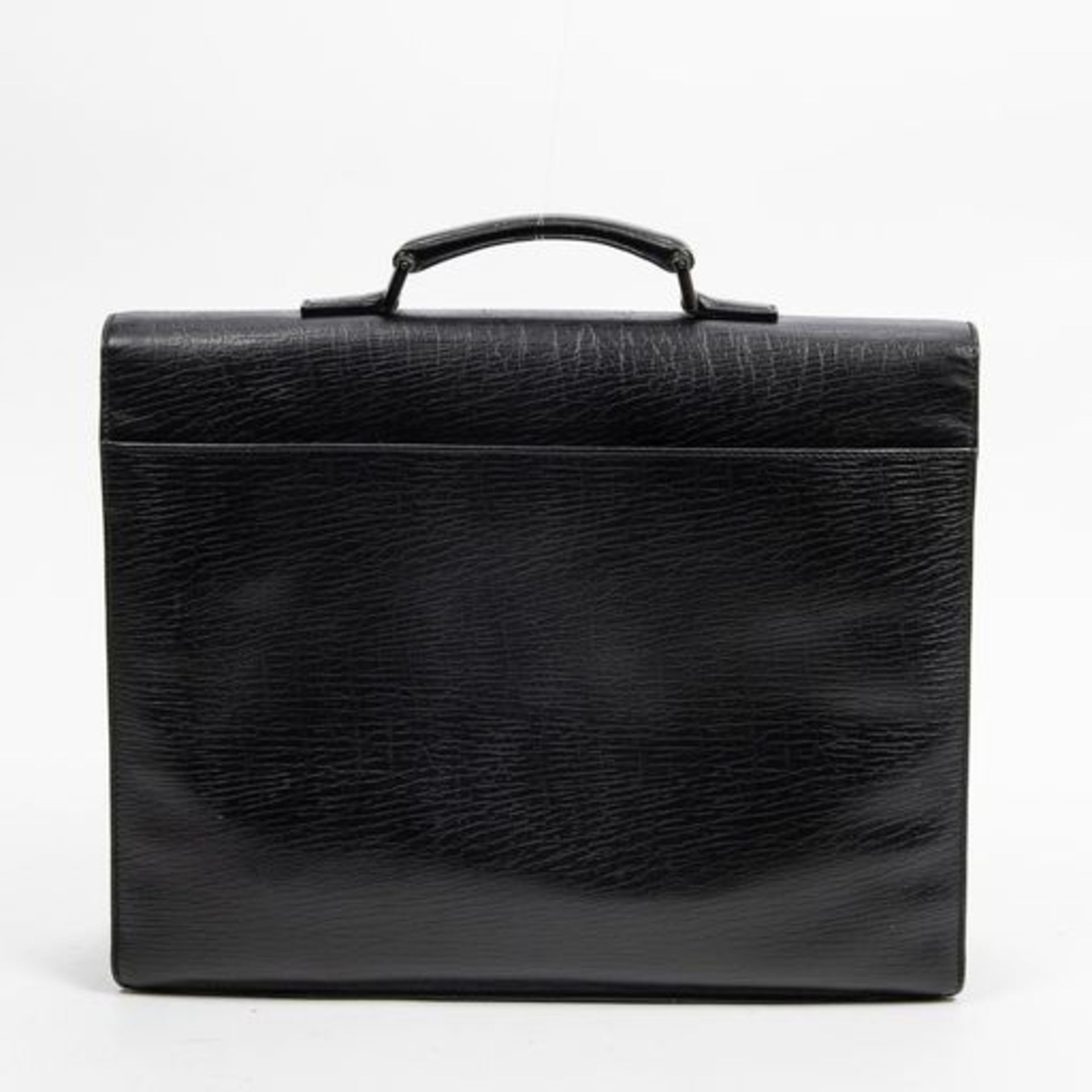 RRP £1070 Gucci Vintage Briefcase Shoulder Bag Black - AAR1391 - Grade A - (Bags Are Not On Site, - Image 3 of 4