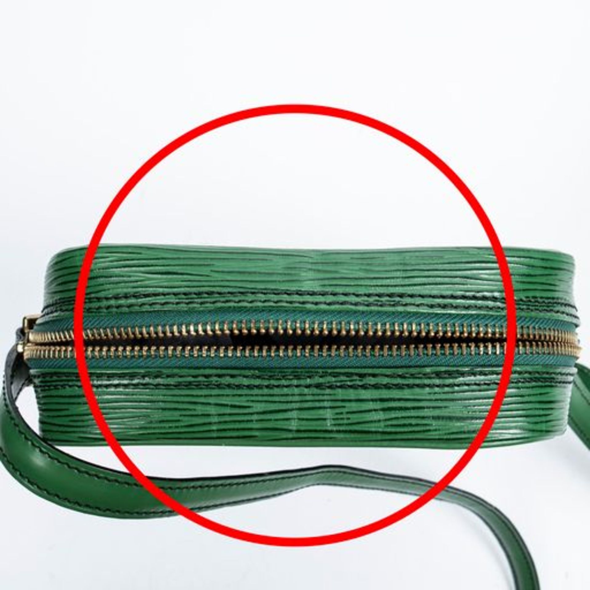 RRP £1000 Louis Vuitton Danube Black Stiching Shoulder Bag Green - AAR1855 - Grade A - (Bags Are Not - Image 5 of 5