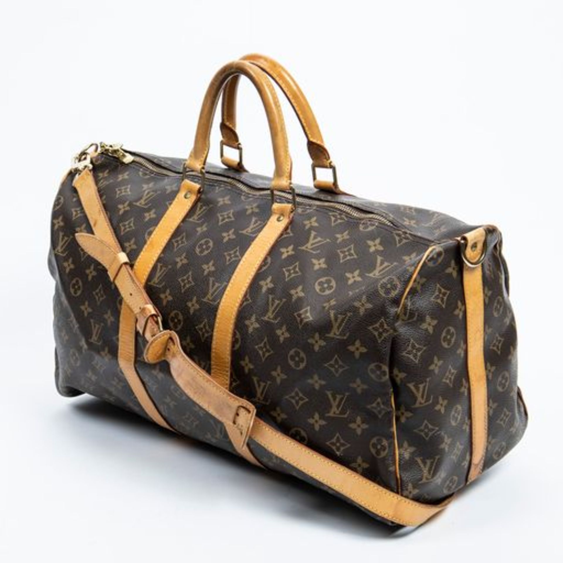 RRP £1340 Louis Vuitton Keepall Keepall Bandouliere Travel Bag Brown - AAS6233 - Grade AB - (Bags - Image 2 of 5