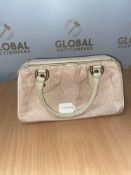 RRP £1,170 Louis Vuitton Trapeze Handbag Beige Monogram Canvas, 30x17x14cm (Production Code