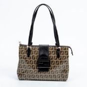 RRP £1020 Fendi Small Tote Shoulder Bag Brown - AAS8989 - Grade A - (Bags Are Not On Site, Please