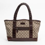 RRP £925 Gucci Plus Shoulder Tote Shoulder Bag Beige/Brown - AAQ9909 - Grade AB - (Bags Are Not On