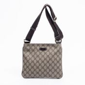 RRP £1125 Gucci Small Messenger Shoulder Bag Beige/Dark Brown - AAS0462 - Grade A - (Bags Are Not On