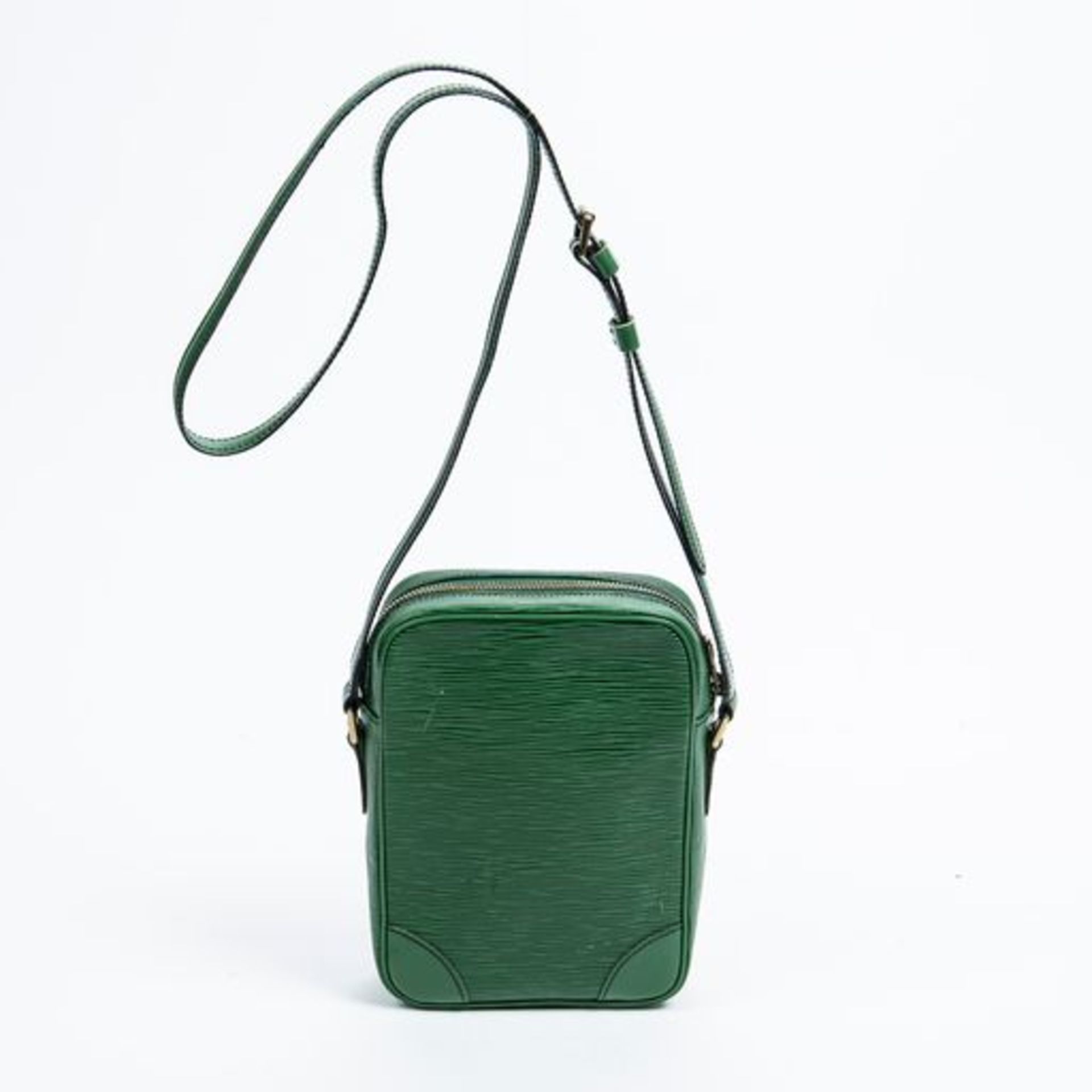 RRP £1000 Louis Vuitton Danube Black Stiching Shoulder Bag Green - AAR1855 - Grade A - (Bags Are Not - Image 2 of 5