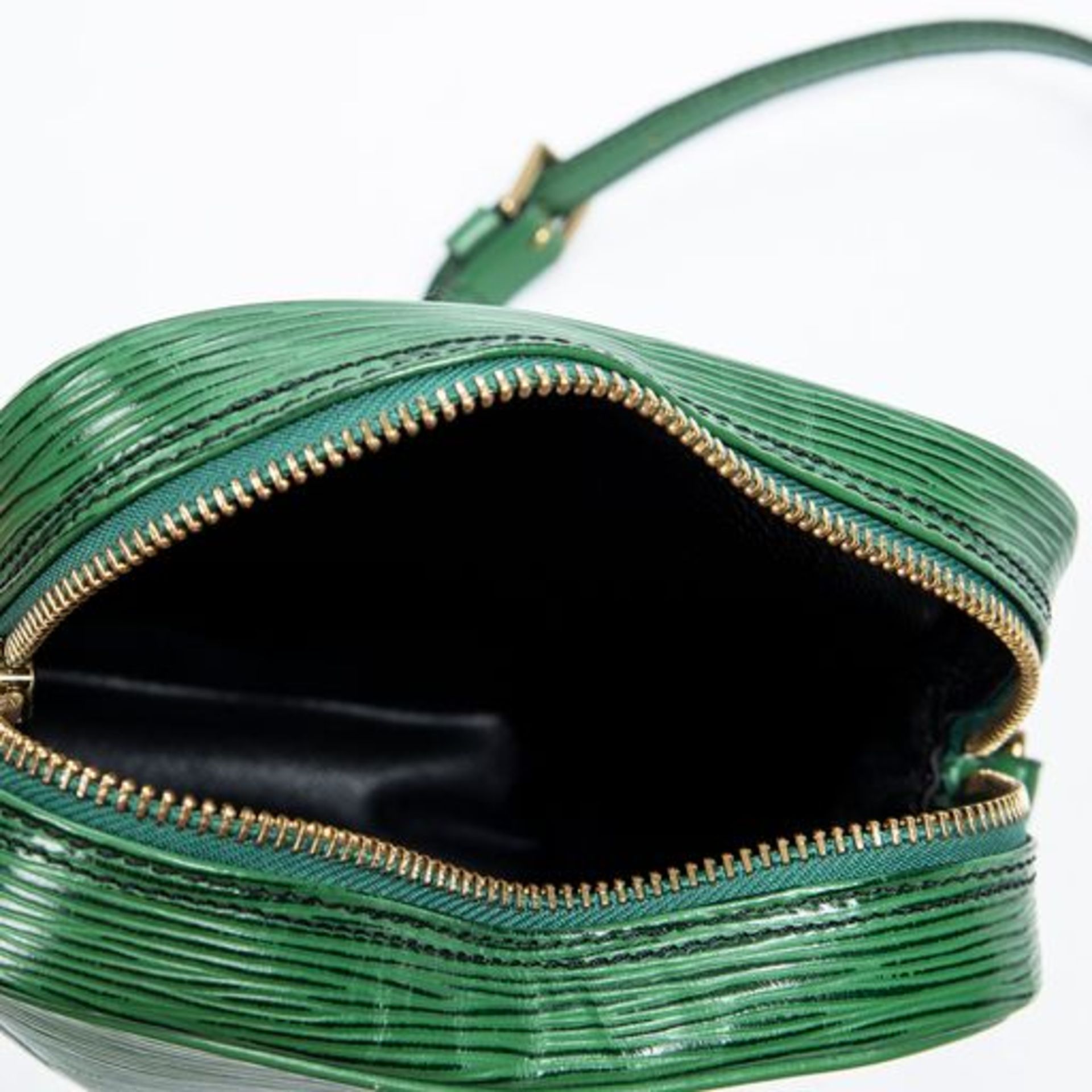 RRP £1000 Louis Vuitton Danube Black Stiching Shoulder Bag Green - AAR1855 - Grade A - (Bags Are Not - Image 4 of 5