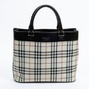 RRP £975 Burberry Medium Slip Pocket Tote Handbag Beige/Dark Brown - AAS8400 - Grade A - (Bags Are