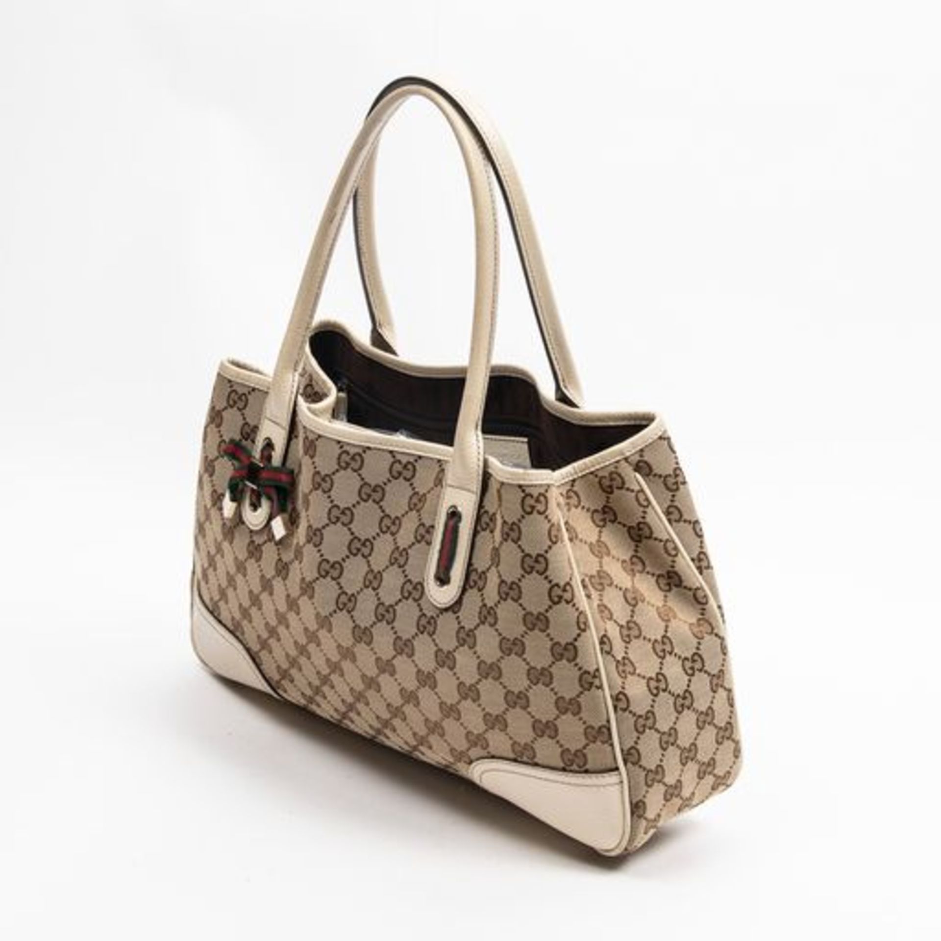 RRP £1030 Gucci Web Princy Tote Shoulder Bag Beige/Ivory - AAS2124 - Grade A - (Bags Are Not On - Image 2 of 7