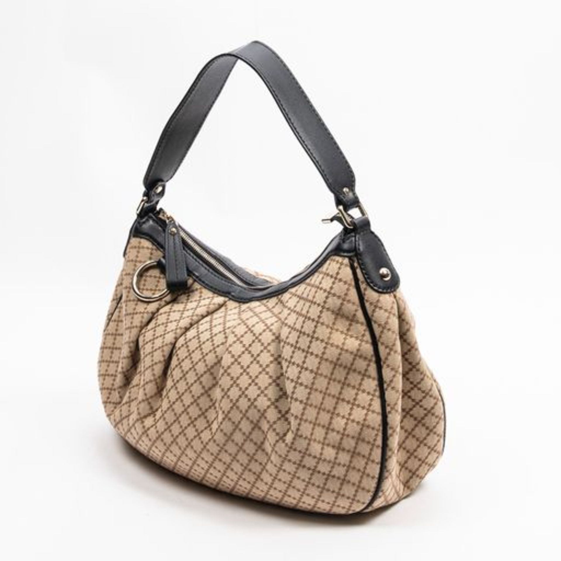 RRP £1185 Gucci Sukey Medium Hobo Shoulder Bag Beige/Black - AAS2128 - Grade AA - (Bags Are Not On - Image 2 of 5