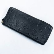 RRP £780 Louis Vuitton Clemence Wallet Black - AAS7120 - Grade A - (Bags Are Not On Site, Please