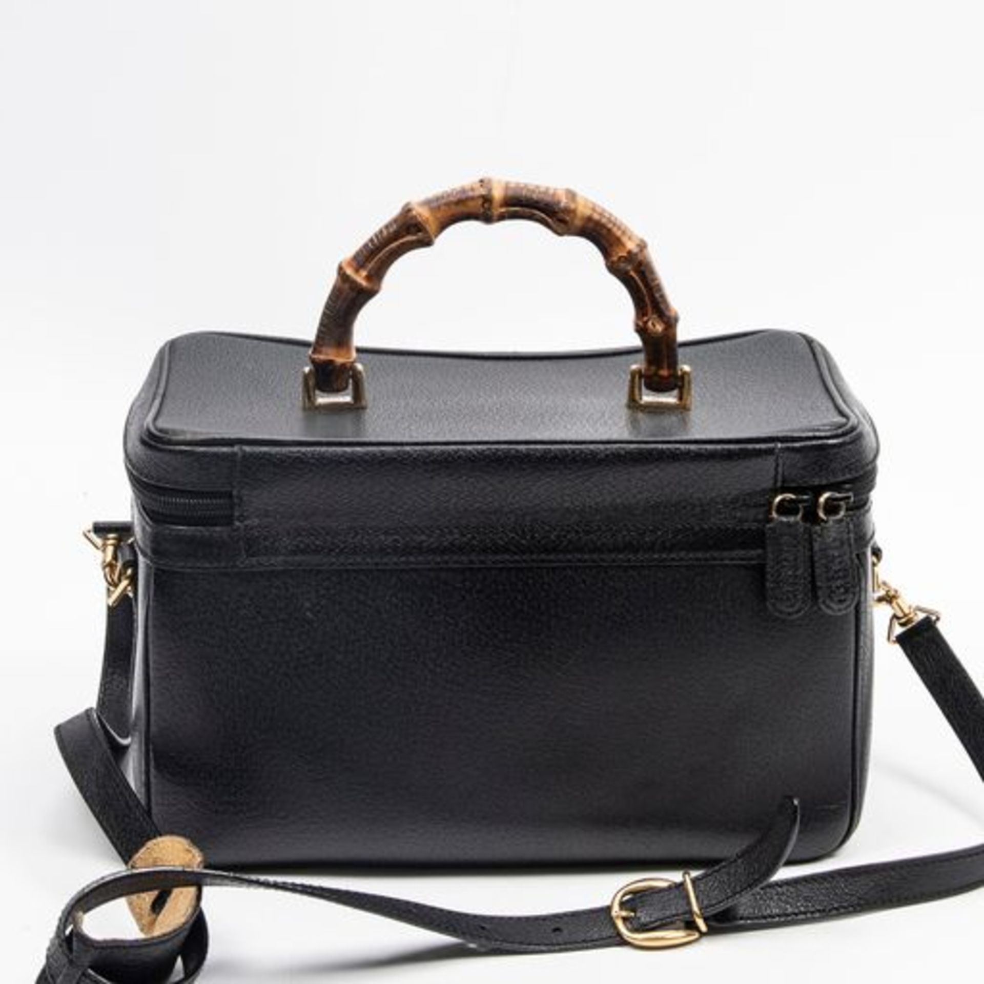 RRP £1125 Gucci Bamboo Vanity Shoulder Bag Black - AAR9977 - Grade A - (Bags Are Not On Site, Please - Image 3 of 6