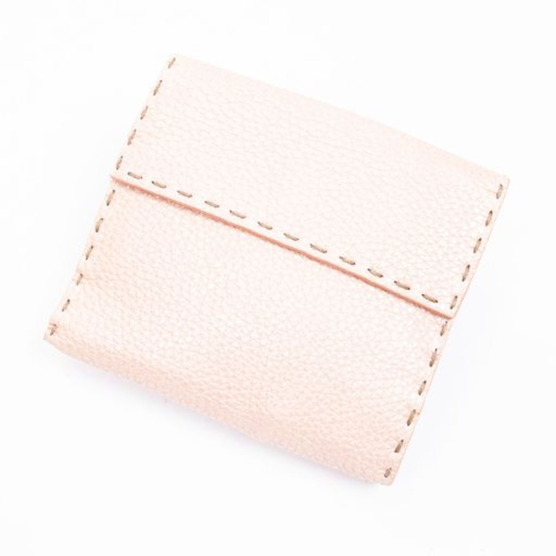 RRP £825 Fendi Selleria Compact Bifold Wallet Peach AAR3278 - Grade A - (Bags Are Not On Site, - Image 2 of 3