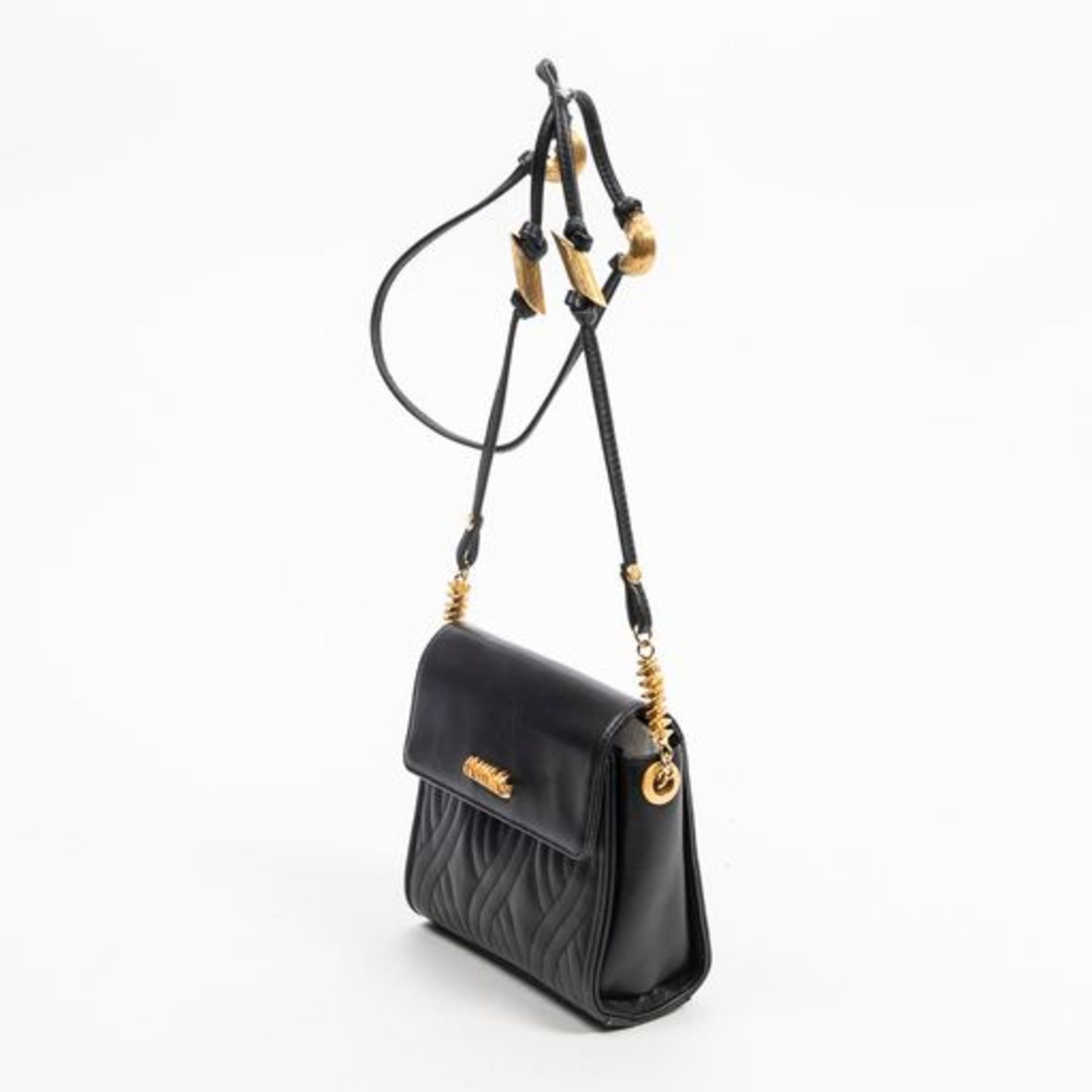 RRP £855 Fendi Vintage Mini Macaroni Crossbody Shoulder Bag Black - AAQ9882 - Grade A - (Bags Are - Image 2 of 7