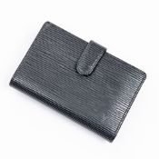 RRP £700 Louis Vuitton French Purse Wallet Black - AAS0763 - Grade AA - (Bags Are Not On Site,