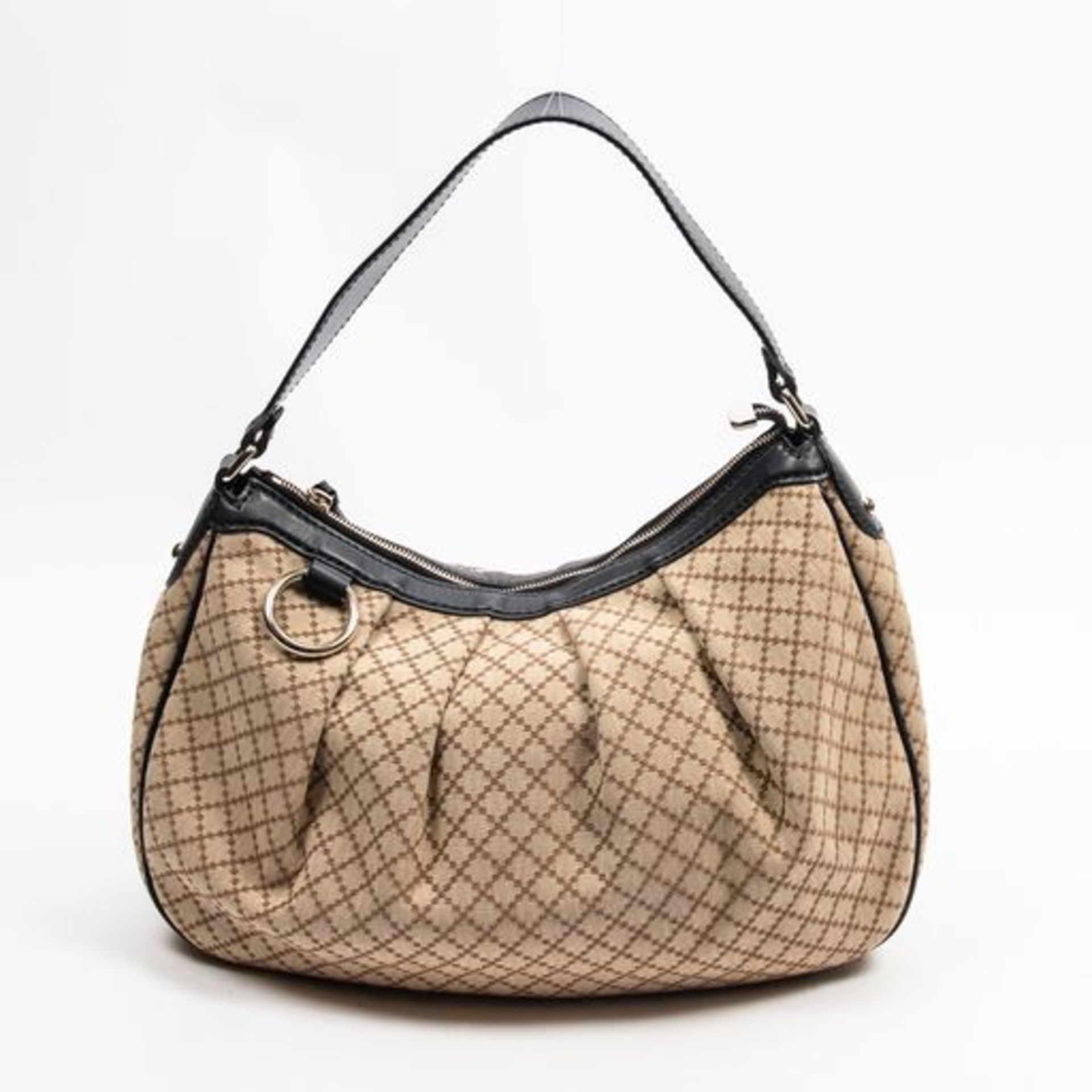 RRP £1185 Gucci Sukey Medium Hobo Shoulder Bag Beige/Black - AAS2128 - Grade AA - (Bags Are Not On